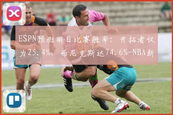 ESPN预测明日比赛胜率：开拓者仅为25.4%，而尼克斯达74.6%-NBA新闻