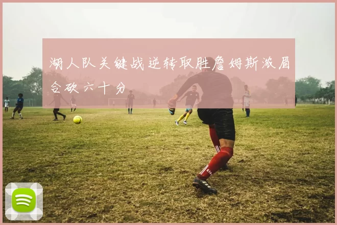 湖人队关键战逆转取胜詹姆斯浓眉合砍六十分