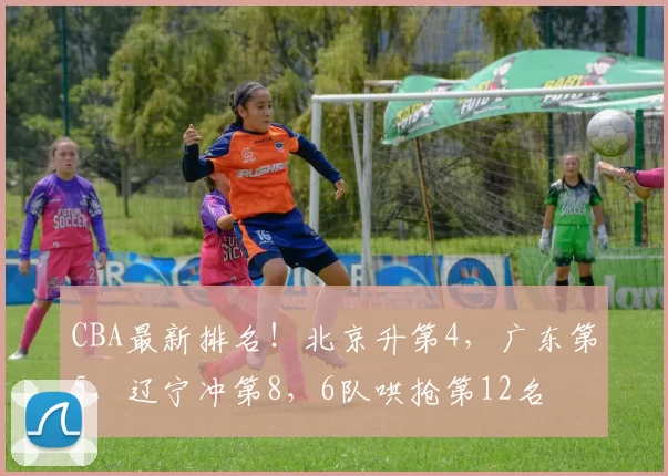 CBA最新排名！北京升第4，广东第5，辽宁冲第8，6队哄抢第12名